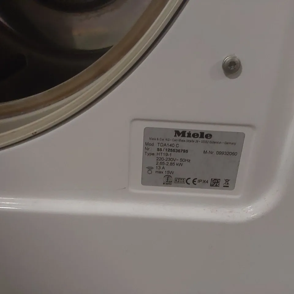 MIELE TDA140C CLASSIC CONDENSER TUMBLE DRYER