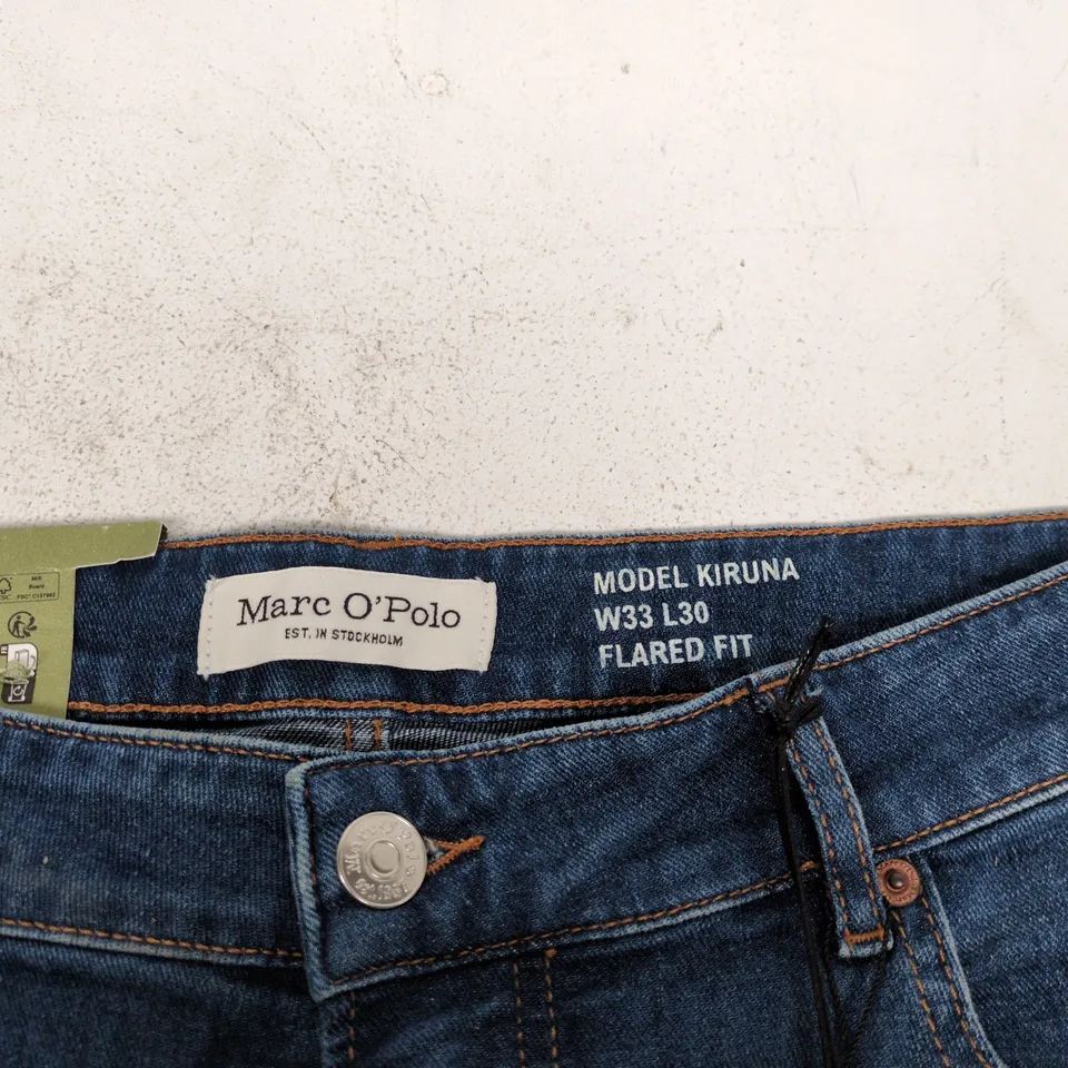 MARC O'POLO KIRUNA JEANS – MEN'S FLARED FIT, UK 33 WAIST (W33 L30), REGULAR LENGTH