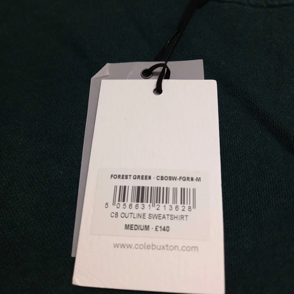 COLE BUXTON OUTLINE SWEATSHIRT SIZE M