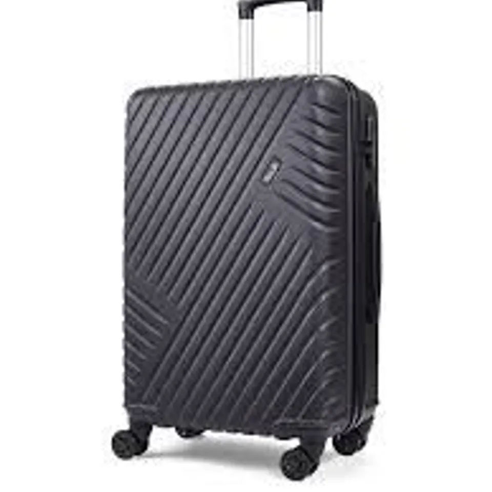 BOXED SANTIAGO HARDSHELL 8 WHEEL LARGE SUITCASE 