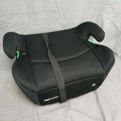 MYBABIIE MBCSB20 BOOSTER R129 CAR SEAT WITH ISOFIX - BLACK 