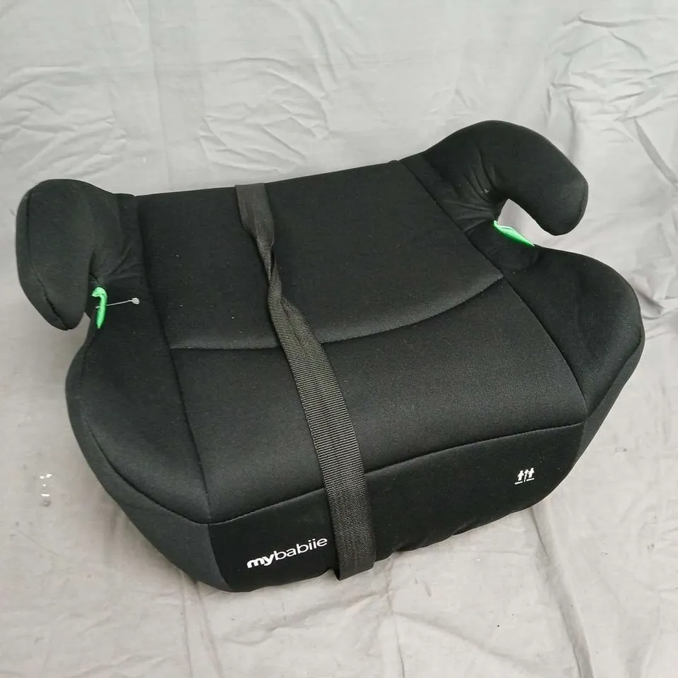 MYBABIIE MBCSB20 BOOSTER R129 CAR SEAT WITH ISOFIX - BLACK 