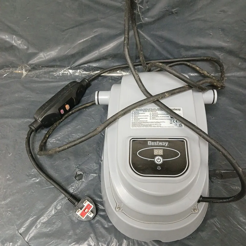 BOXED BESTWAY FLOW CLEAR POOL HEATER