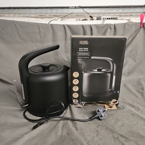 BOXED HOME FAST BOIL BLACK KETTLE - COLLECTION ONLY