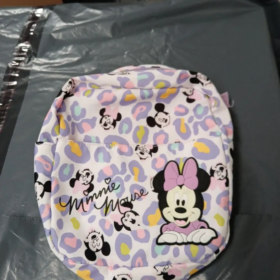 DISNEY MINNIE MOUSE KIDS BACKPACK – PASTEL PURPLE PRINT