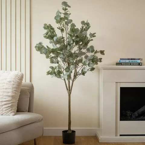 BOXED 150cm ARTIFICIAL EUCALYPTUS TREE