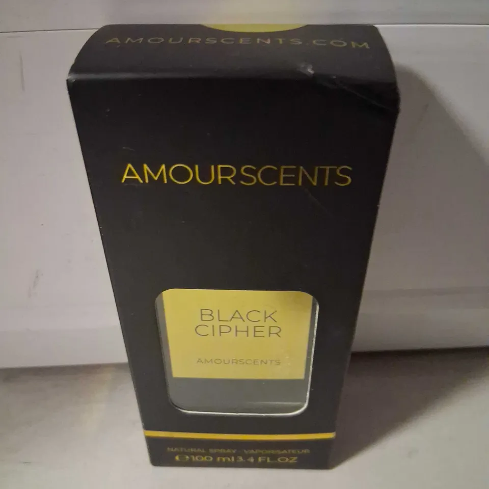BOXED AMOURSCENTS BLACK CIPHER 100ML