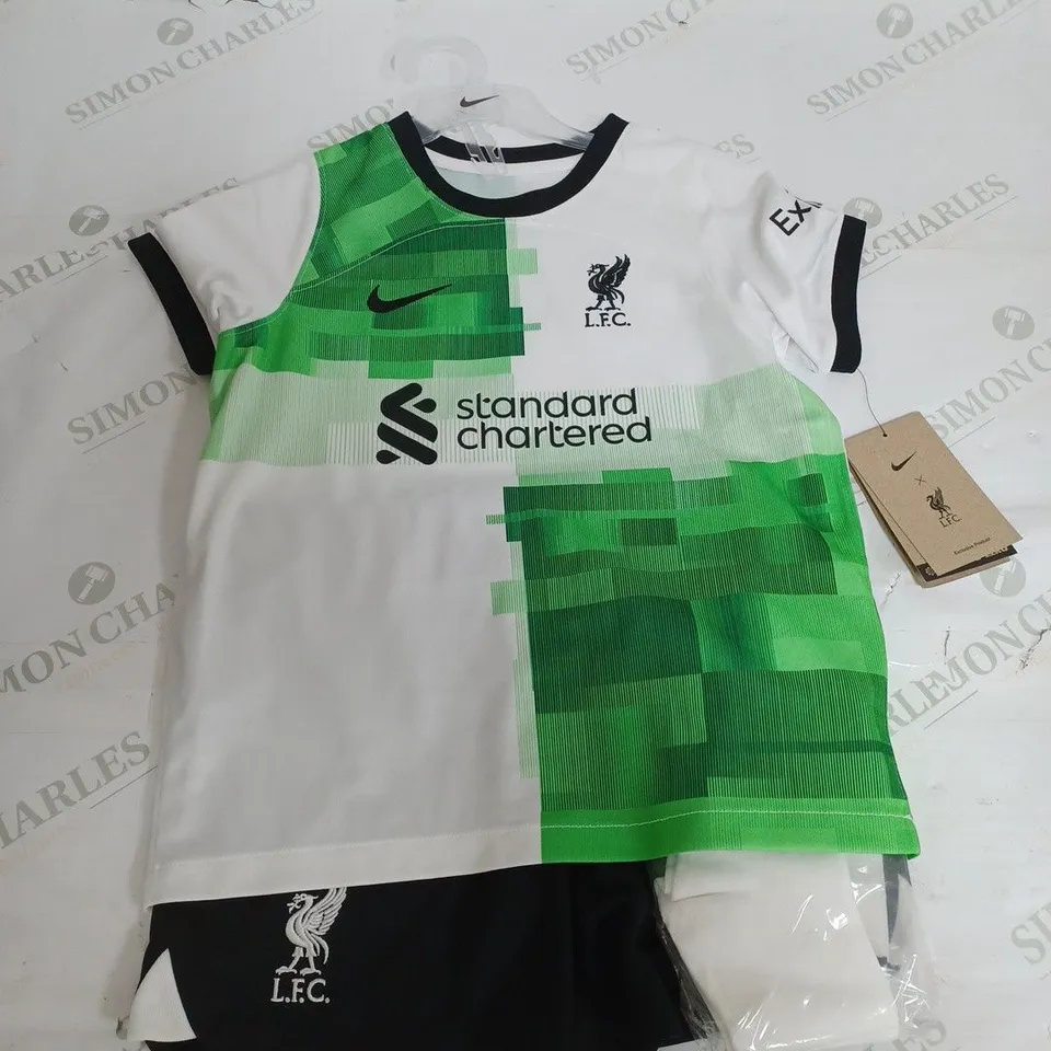 NIKE LIVERPOOL FOOTBALL CLUB KIT - KIDS MEDIUM