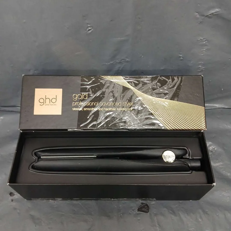 GHD GOLD PROFESSIONAL STYLER HAIR STRAIGHTNERS RRP £139