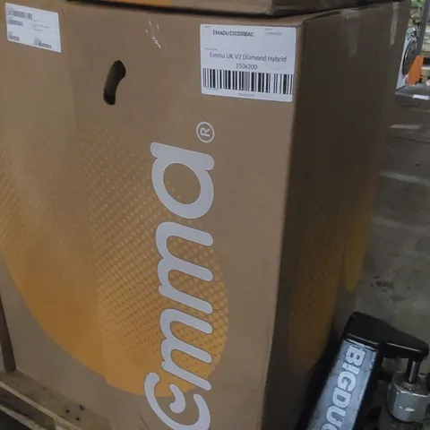 BRAND NEW BOXED EMMA UK V2 DIAMOND HYBRID 150 x 200CM KING SIZE MATTRESS