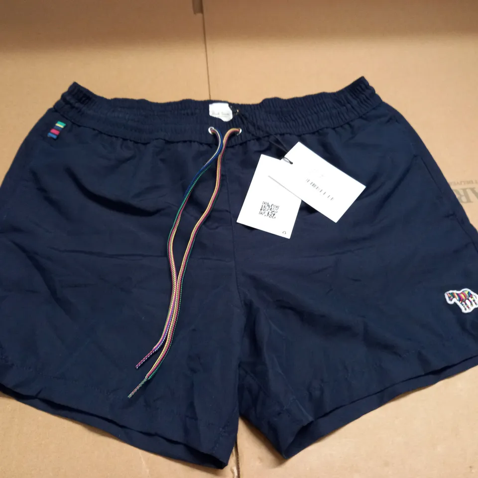 PAUL SMITH NAVY SWIM SHORTS - M