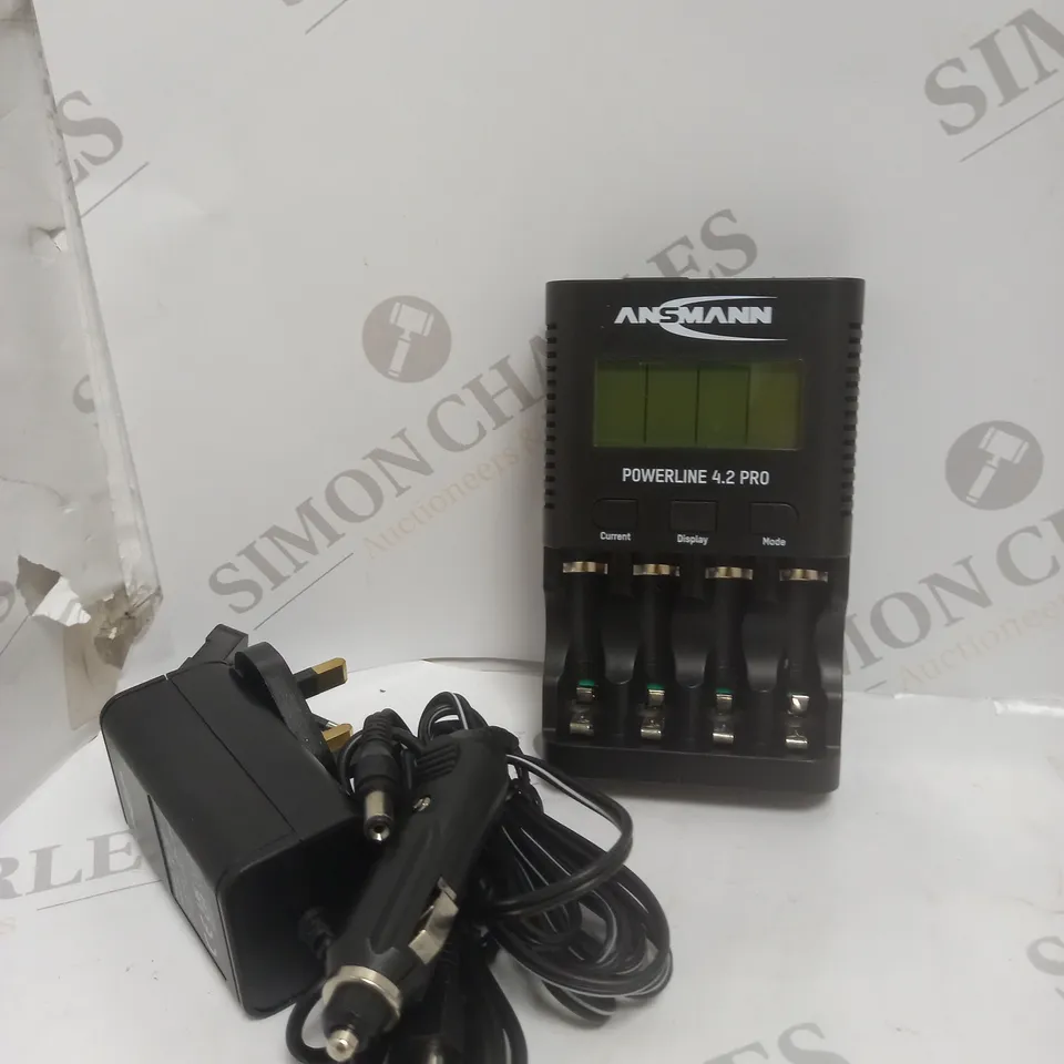 BOXED ANSMANN POWERLINE 4.2 PRO NIMH CHARGER 