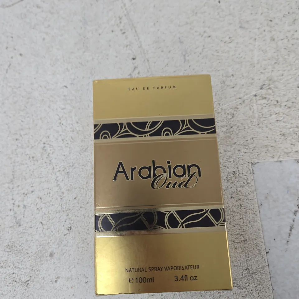 BOX OF APPRIXIMATELY 20 ASSORTED BEAUTY ITEMS TO INCLUDE: ARABIAN OUD PARFUM