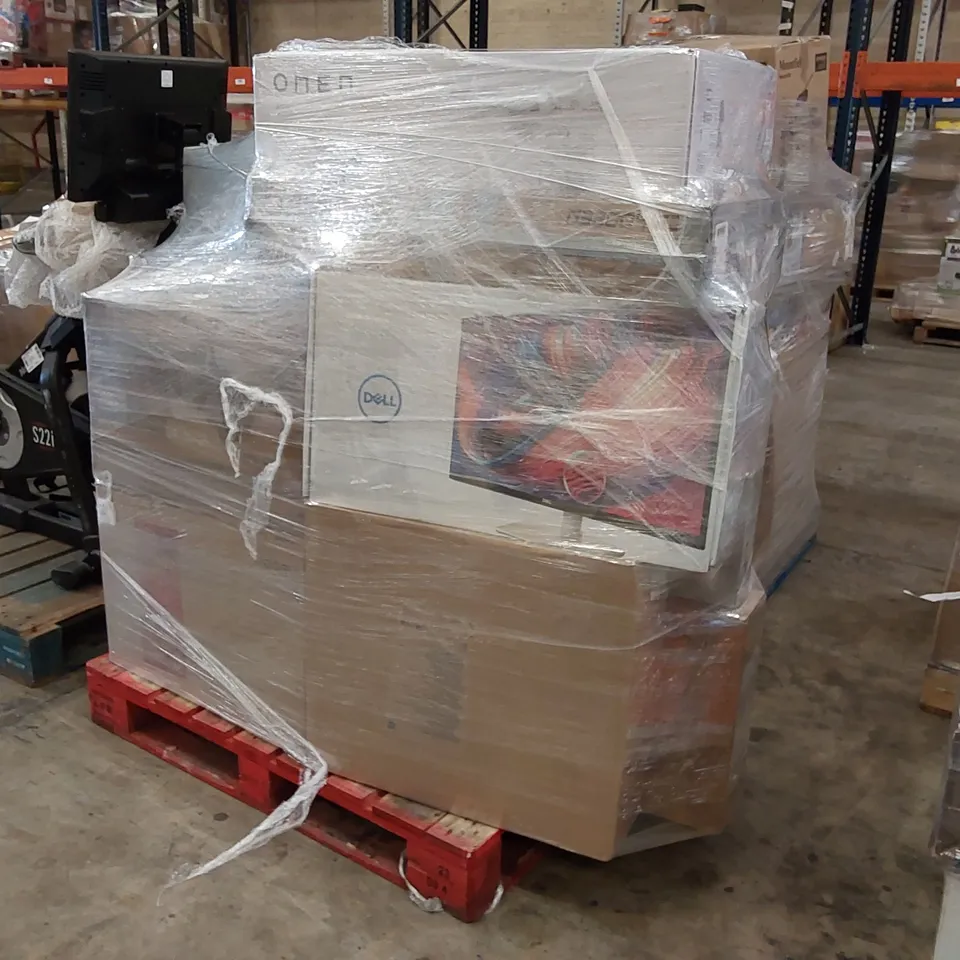 PALLET OF APPROXIMATELY 18 UNPROCESSED RAW RETURN MONITORS TO INCLUDE;