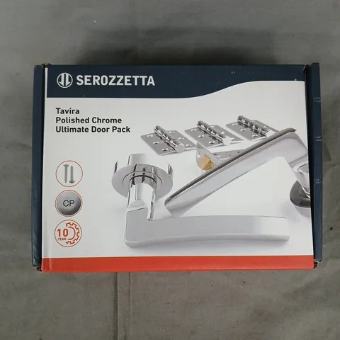 BOXED SEROZZETTA POLISHED CHROME ULTIMATE DOOR PACK