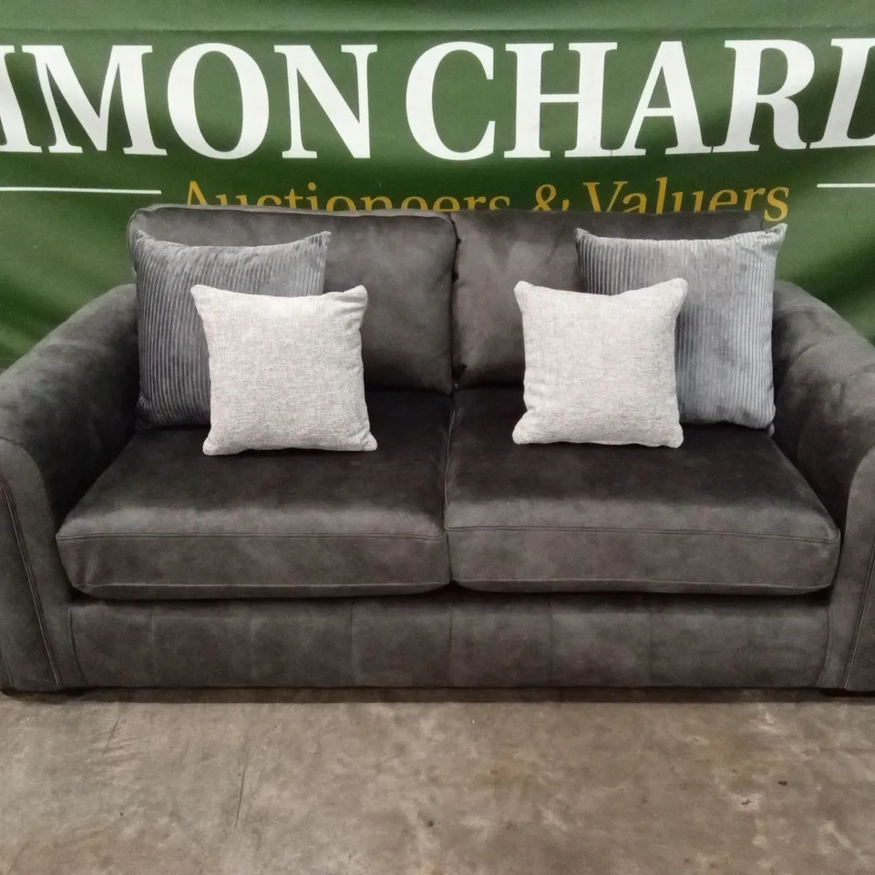 AMARA 2 SEATER SOFA - CHARCOAL RRP £1399