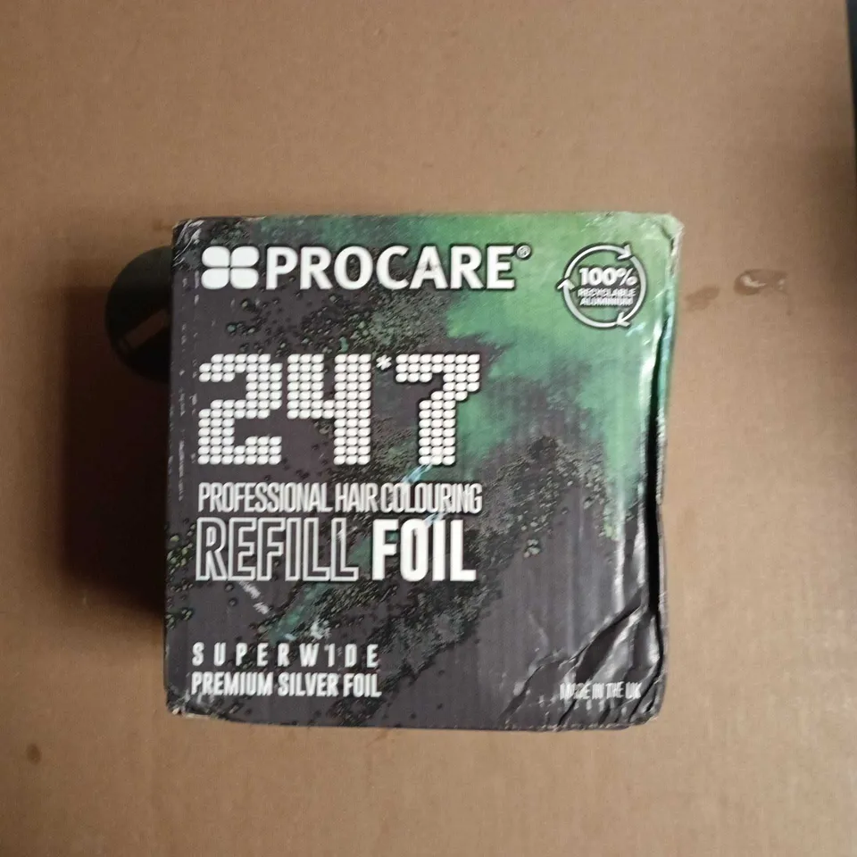 PROCARE 2417 FOIL FOR PROFESSIONAL HAIR COLOURING – SUPERWIDE REFILL FOIL, PREMIUM SILVER FOL