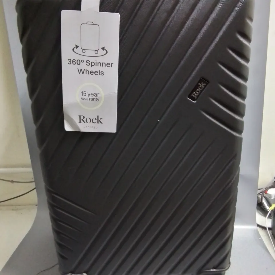ROCK SANTIAGO 74CM TROLLEY CASE IN BLACK