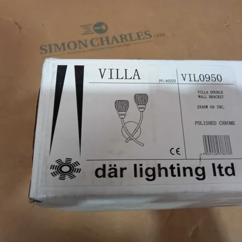 DAR VILLA DOUBLE WALL BRACKET