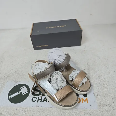 DUNLOP SERAFINA DLP198 MULTI-METALLIC SANDALS – UK 3