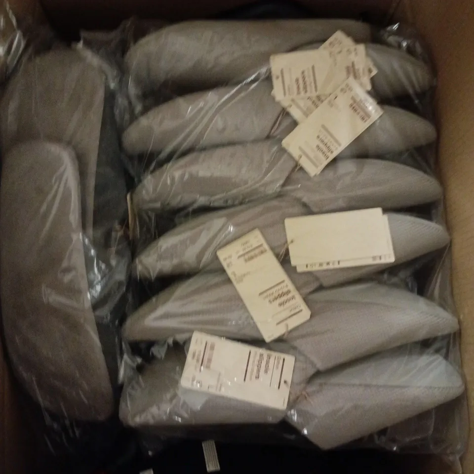 BOX OF APPROXIMATELY 12 PAIRS OF ASSORTED SHOES IN VARIOUS COLOUR, STYLES AND SIZES