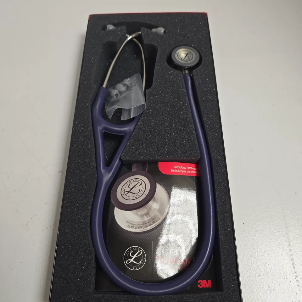 LITTMANN CARDIOLOGY IV STETHOSCOPE – BLUE TUBING (3M)