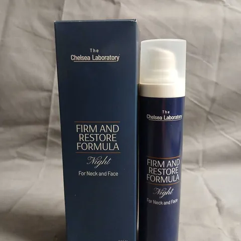 THE CHELSEA LABORATORY FIRM AND RESTORE FORMULA NIGHT FOR NECK AND FACE – 50 ML