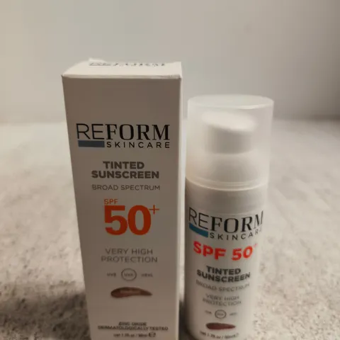 REFORM SKINCARE TINTED SUNSCREEN SPF 50+ – BROAD SPECTRUM