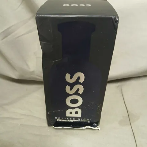 BOXED HUGO BOSS "BOTTLED NIGHT" EAU DE TOILETTE SPRAY 200ML