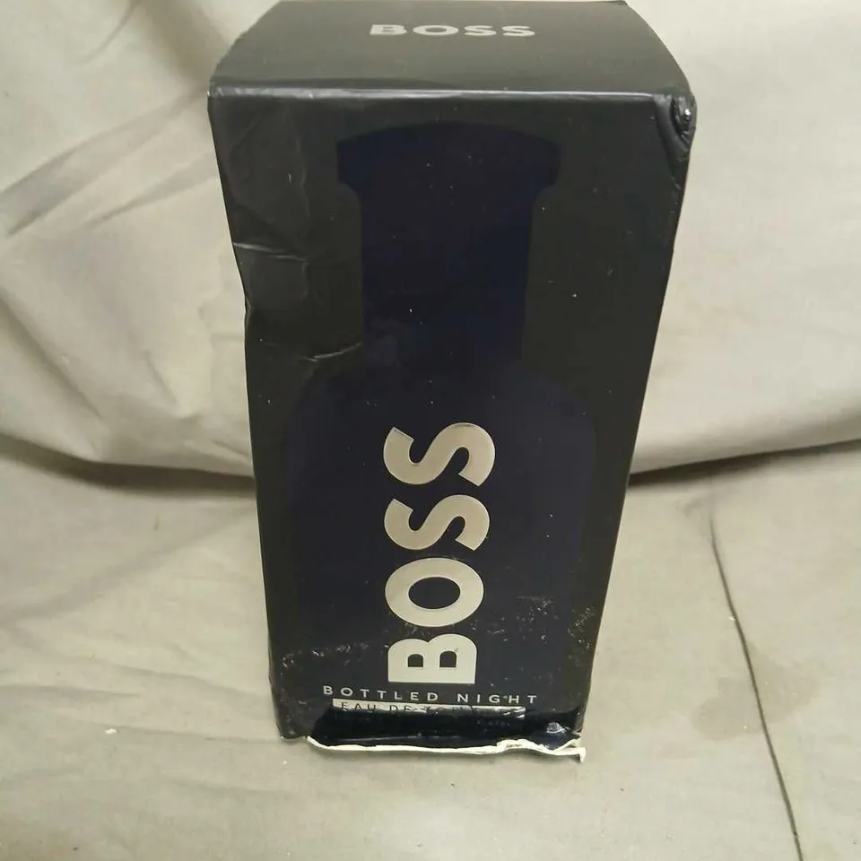 BOXED HUGO BOSS "BOTTLED NIGHT" EAU DE TOILETTE SPRAY 200ML