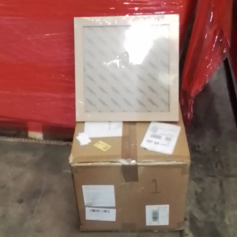 PALLET OF ASSORTED HOUSEHOLD GOODS AND PRODUCTS TO INCLUDE;CHAFING DISHES,PICTURE FRAME