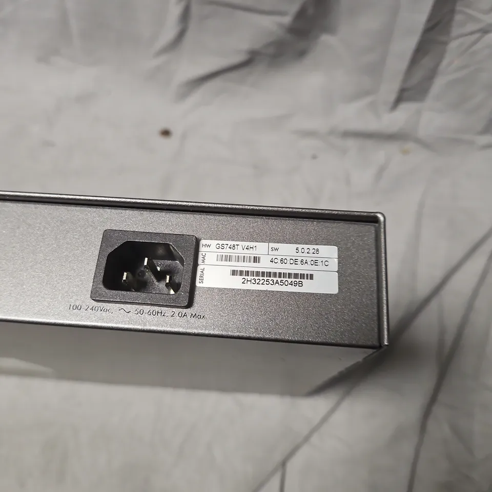 NETGEAR PROSAFE 48-PORT GIGABIT SMART SWITCH GS748T V4