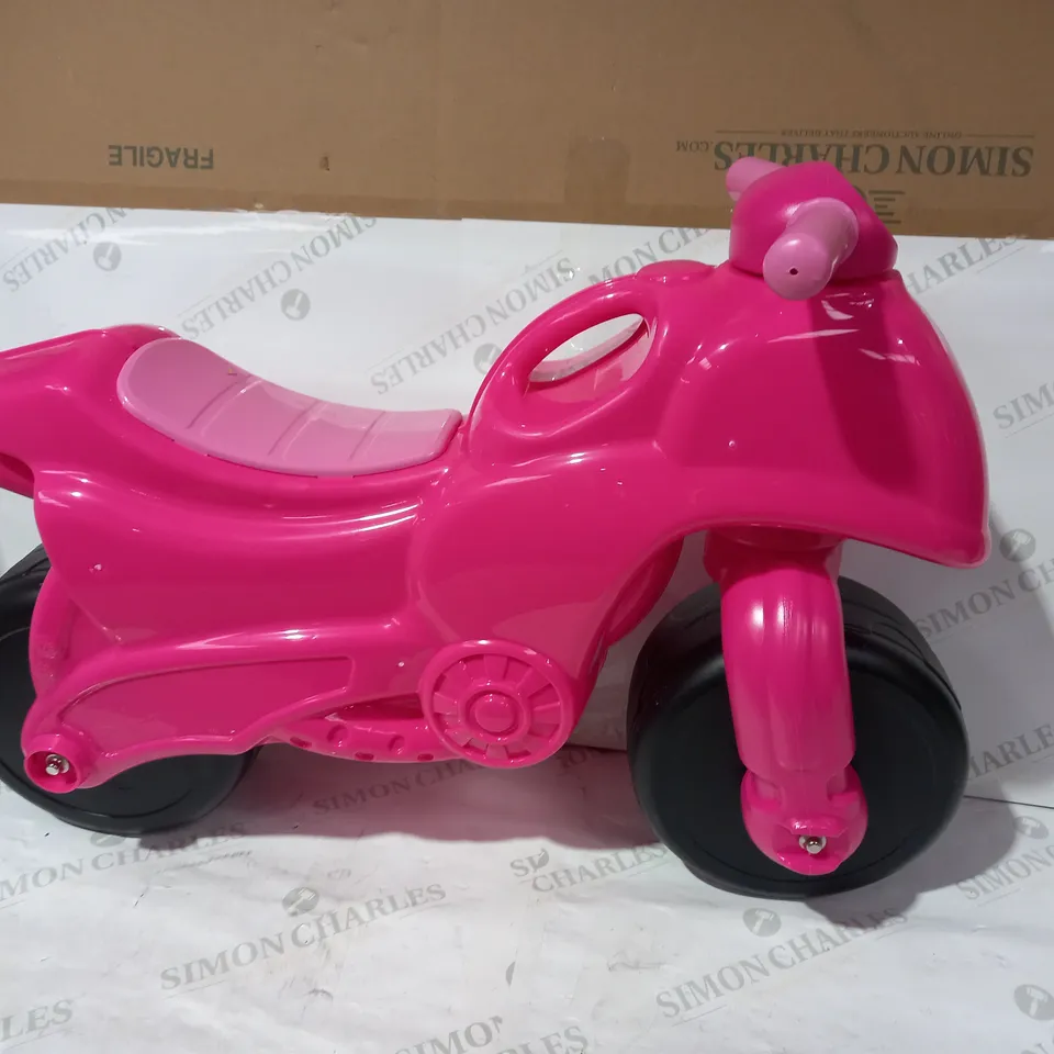 DOLU MOTO PINK UNICORN RIDE ON  RRP £38