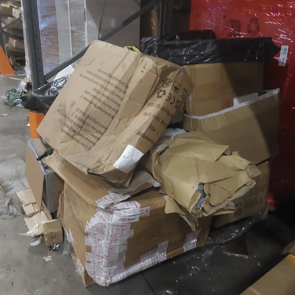 PALLET CONTAINING A LARGE QUANTITY OF ASSORTED FURNITURE PARTS ECT