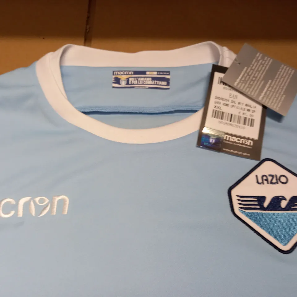 SS LAZIO FOOTBALL T-SHIRT IN LIGHT BLUE - XXL