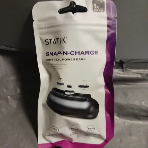 SEALED STATIK SNAP-N-CHARGE - 3000MAH