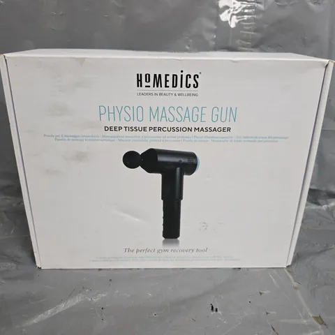 BOXED AS NEW HOMEDICS PHYSIO MASSAGE GUN