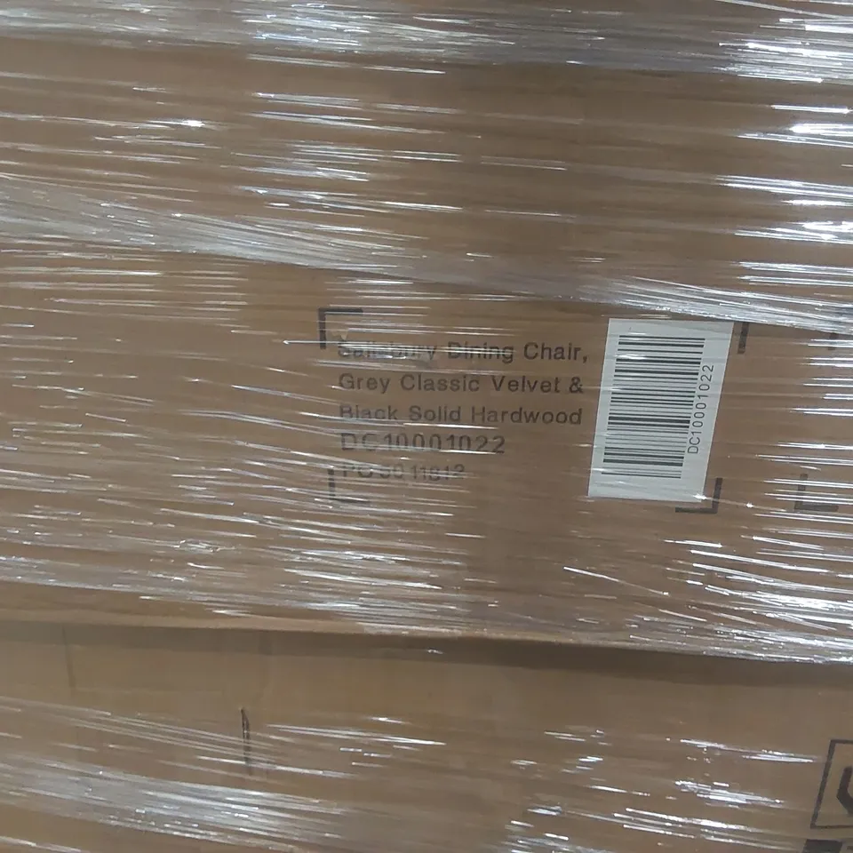 PALLET CONTAINING A LARGE QUANTITY OF ASSORTED DESIGNER FURNITURE PARTS INCLUDING: DINING CHAIR PARTS ECT