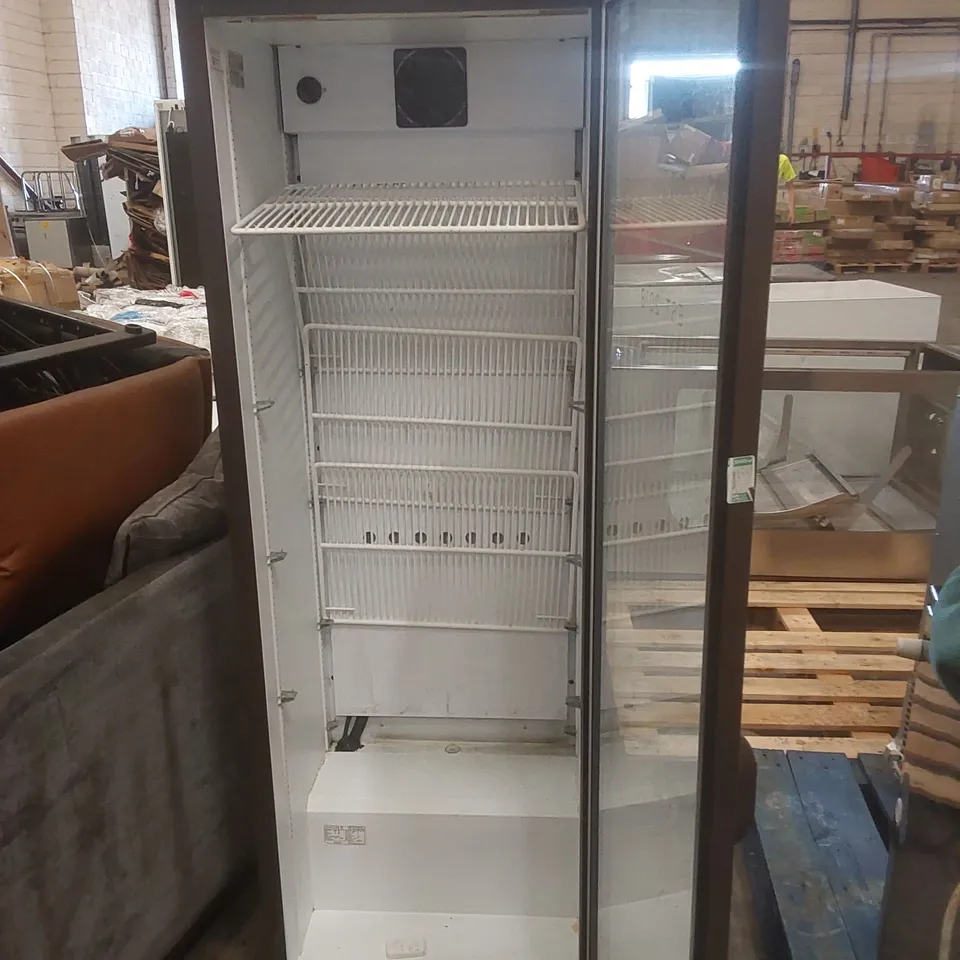 CORNELIUS ZENITH 600T COMMERCIAL SINGLE-DOOR, GLASS-FRONT BOTTLE COOLER AND DRINKS FRIDGE