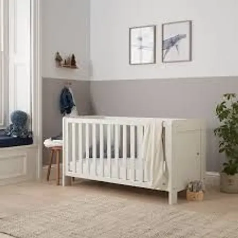 BOXED ALBA COT BED - WHITE (1 BOX)