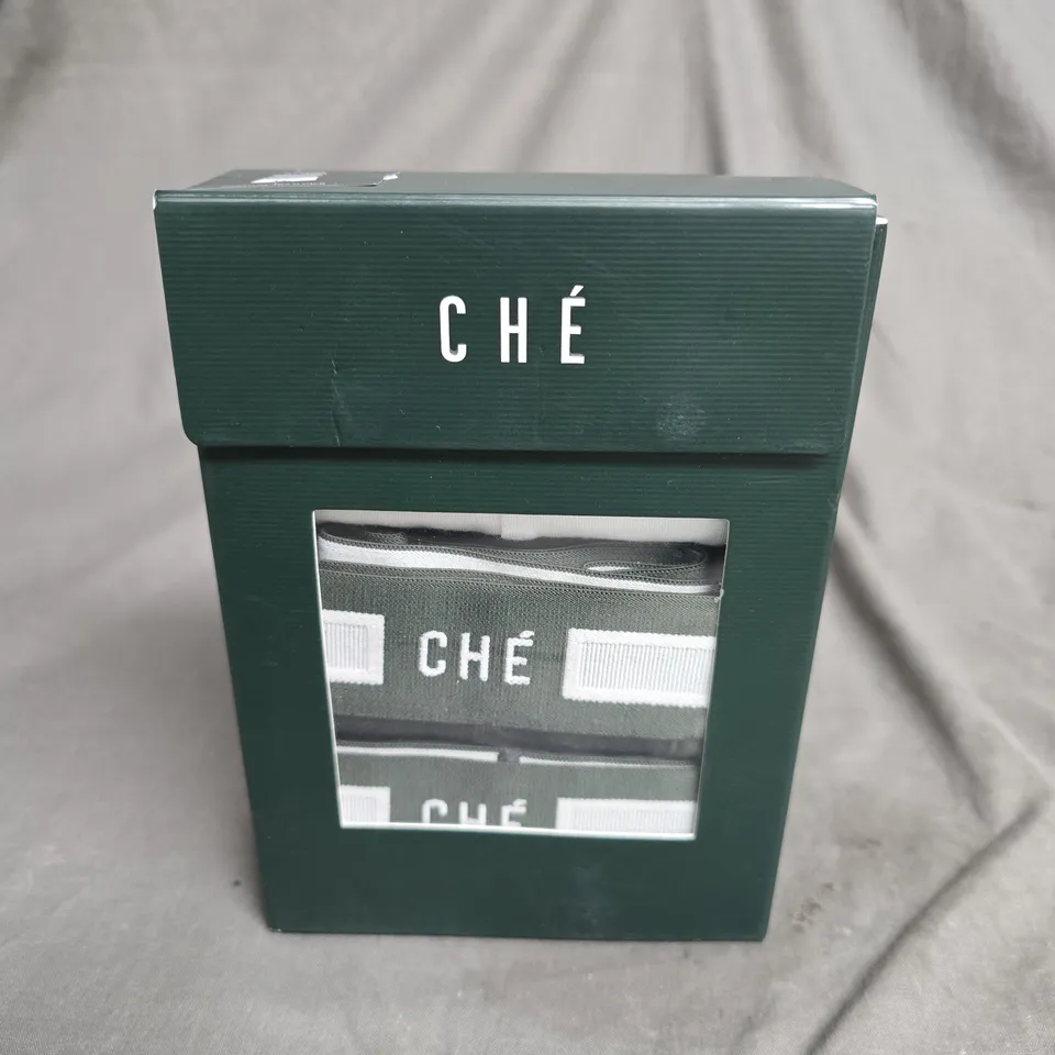 BOXED CHE SIGNATURE MULTIPACK OF TRUNKS - LARGE (3 PACK)