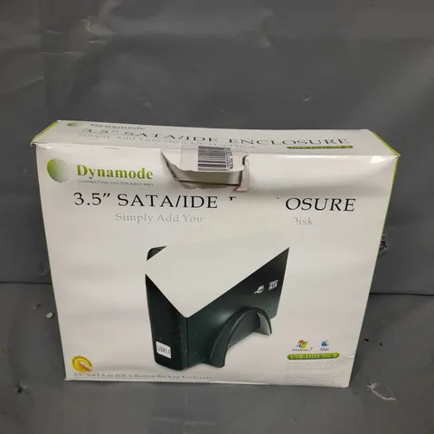 BOX OF APPROX 15 DYNAMODE 3.5" SATA/IDE ENCLOSURE