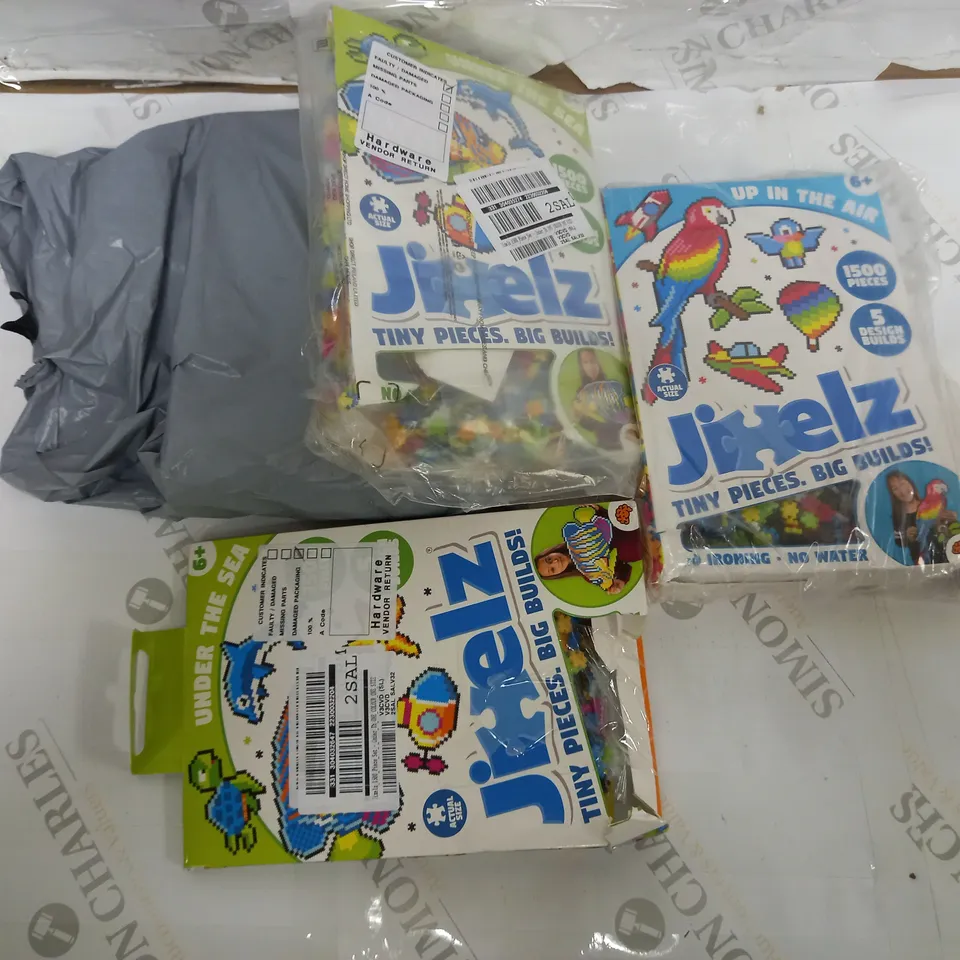 LOT OF 4 JIXELZ JIGSAW SETS