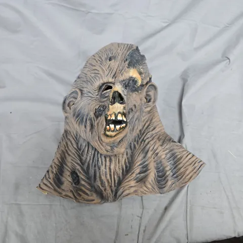 HALLOWEEN ZOMBIE HEAD MASK PROP