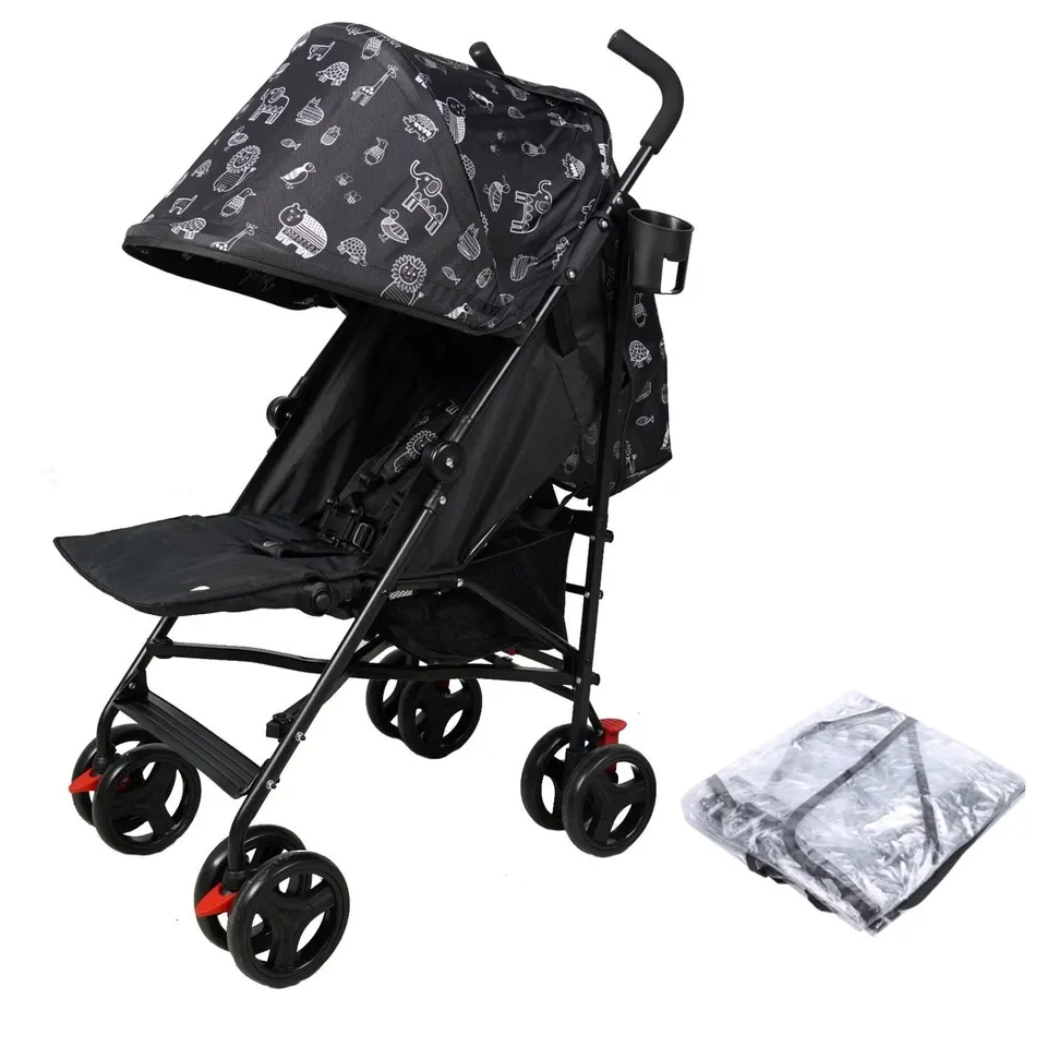 BOXED BABYWAY LIGHTWEIGHT STROLLER WITH RAINCOVER & CUP HOLD A1/JFCASP-A/02