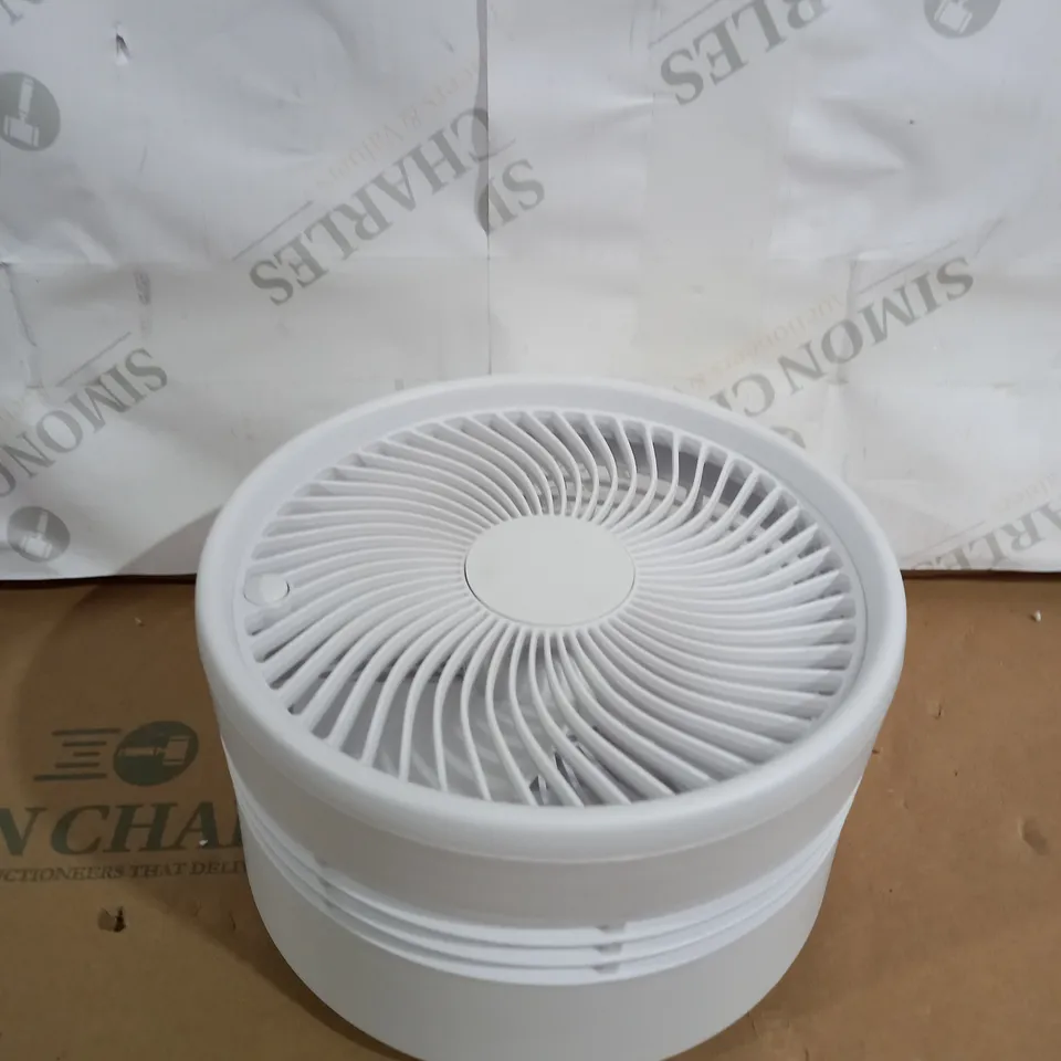 BELL & HOWELL OSCILLATING ADJUSTABLE FOLDING RECHARGEABLE STAND FAN