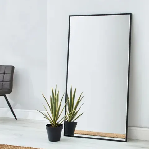 BOXED APARTMENT RECTANGLE FULL LENGTH LEANER MIRROR