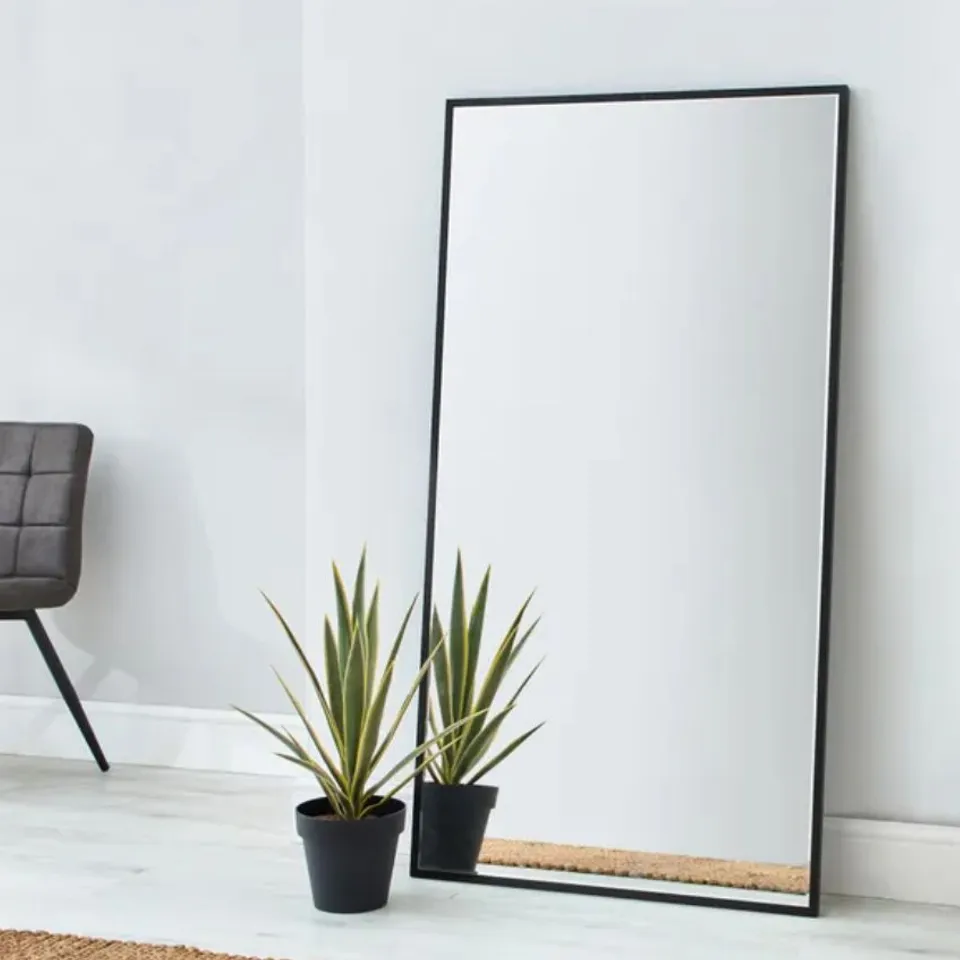 BOXED APARTMENT RECTANGLE FULL LENGTH LEANER MIRROR