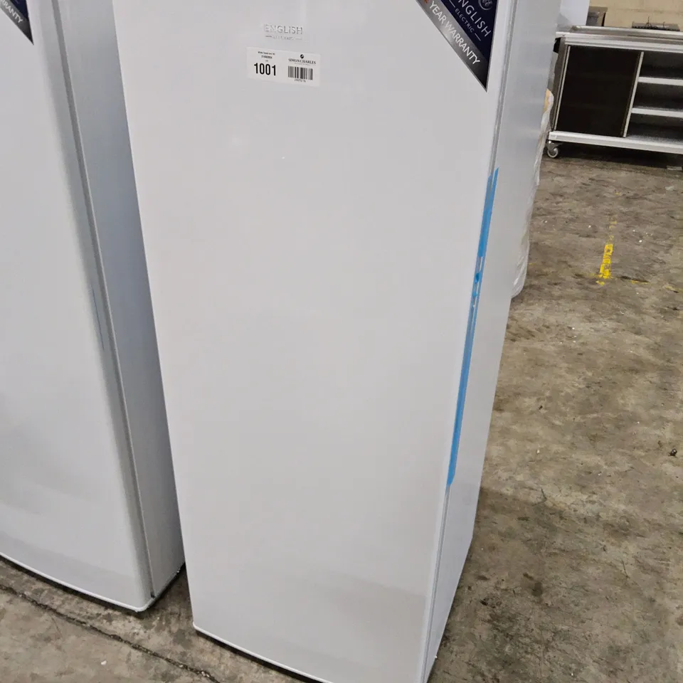 BRAND NEW ENGLISH ELECTRIC TALL FRIDGE WHITE EEL240H