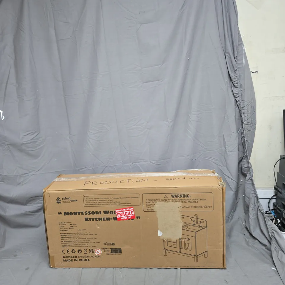 ROBUD WOODEN KIDS KITCHEN | PLAY KITCHEN TOY